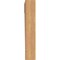 Ekena Millwork Funston Block Smooth Bracket, Western Red Cedar, 5 1/2"W x 28"D x 32"H BKT06X28X32FST05SWR - alternate 4